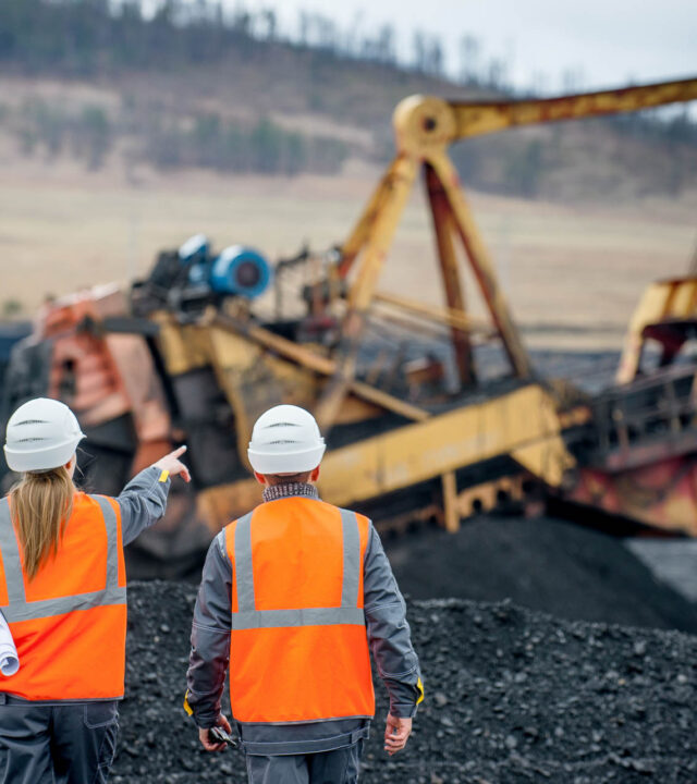 open cut mining personnel